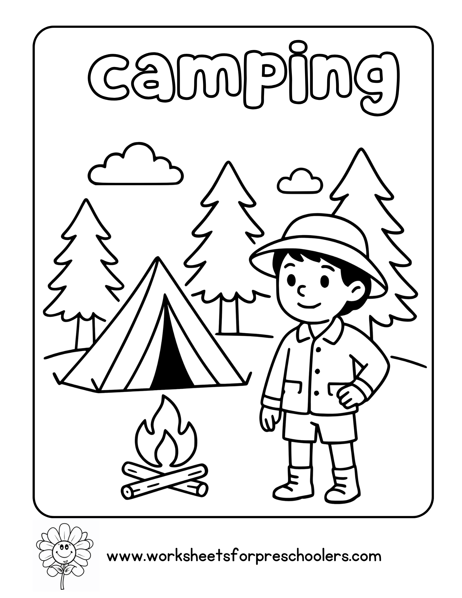 Camping Scene Camping Scene