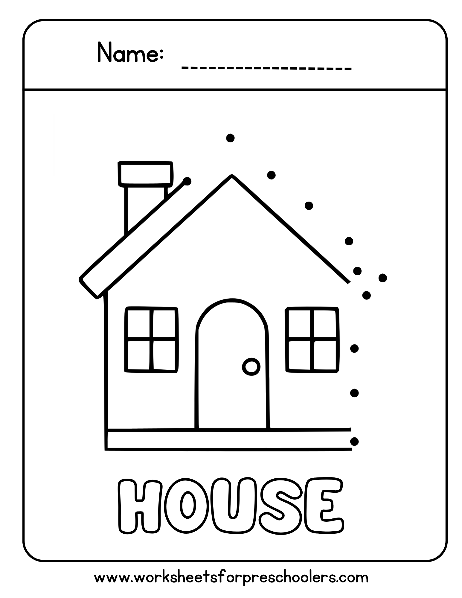 Connect The Dots House