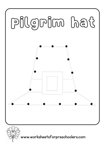 Connect the Dots Pilgrim Hat