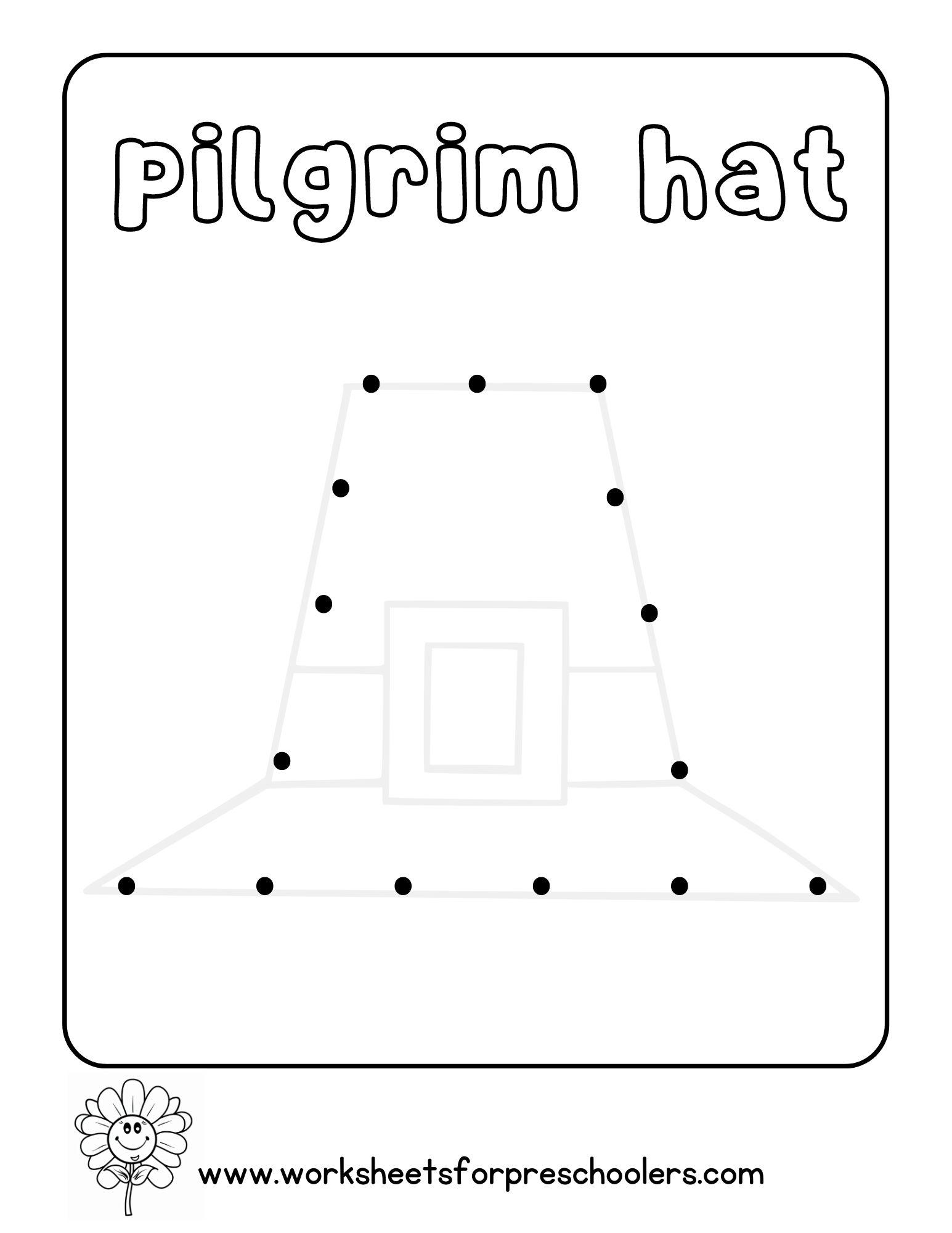 Connect the Dots Pilgrim Hat 