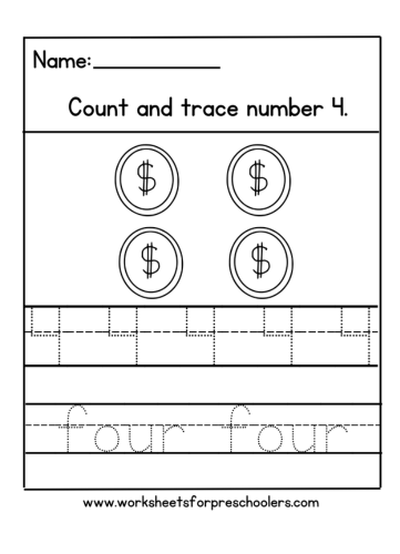 St Patrick Theme Number 4 Worksheet