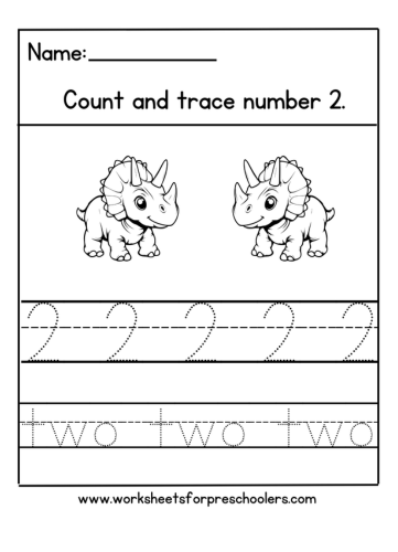 https://www.worksheetsforpreschoolers.com/dinosaur-number-1-math-worksheet.html