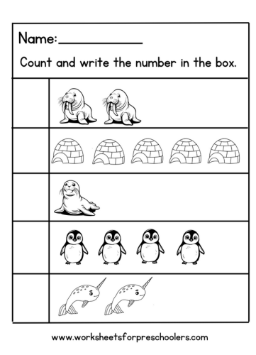 Number Tracing Worksheet