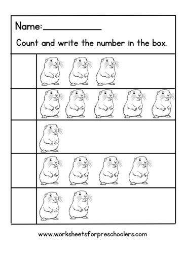 Math Activity Sheet