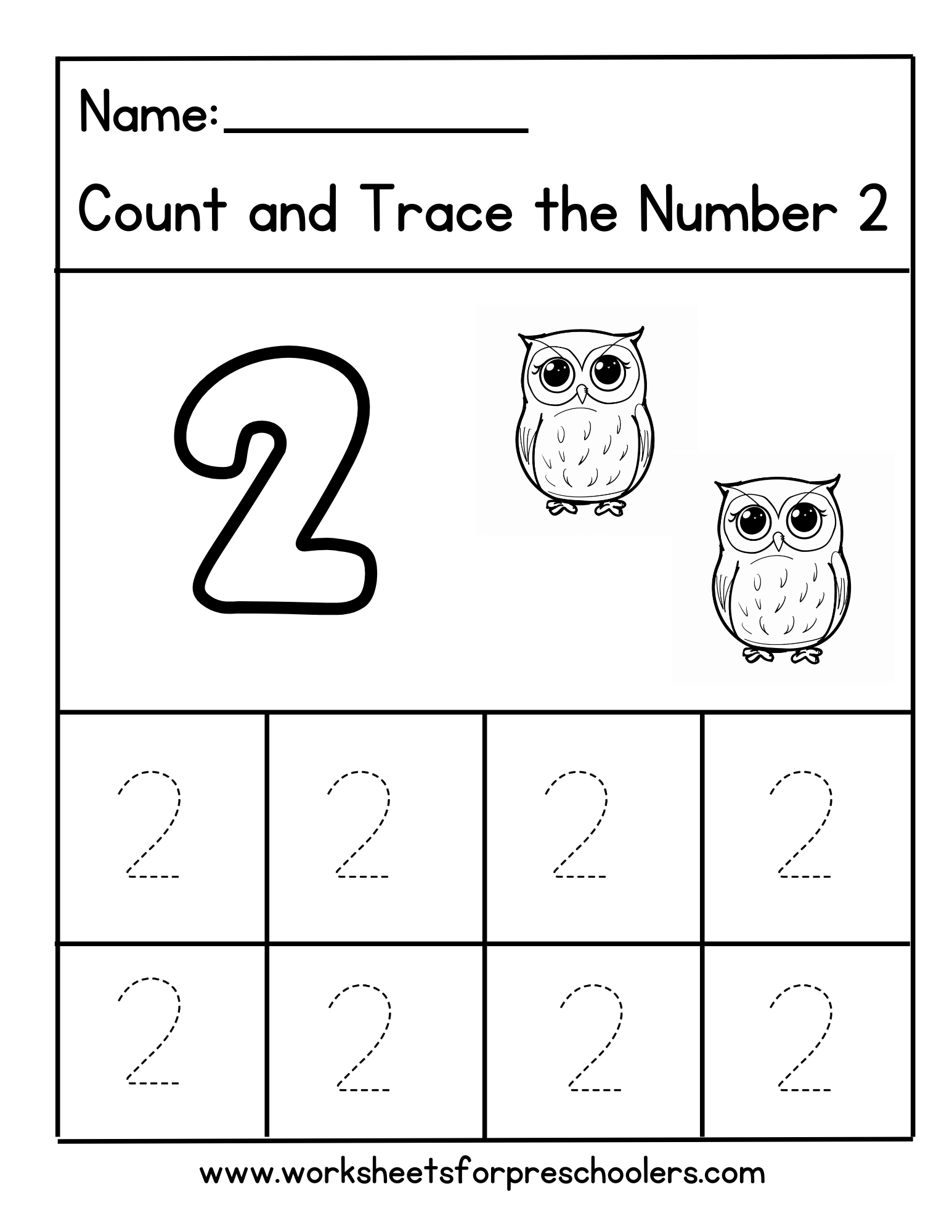 Count and Trace Number 2