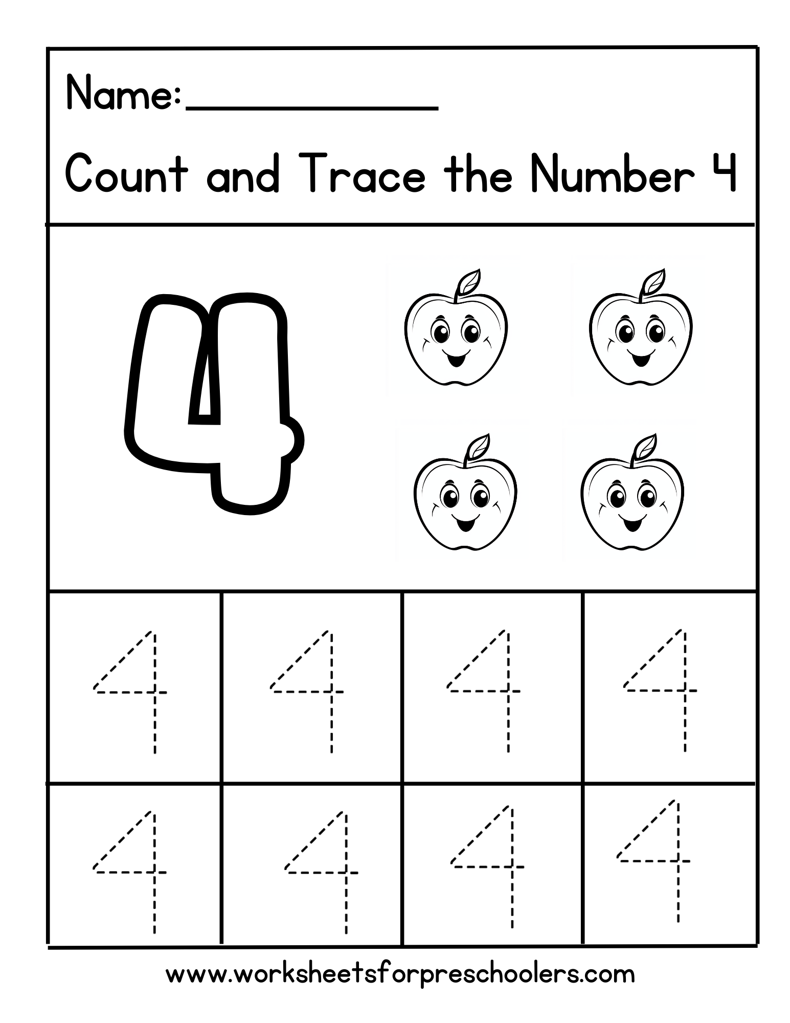 Count and Trace Number 4