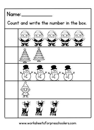 Count and Write the Number