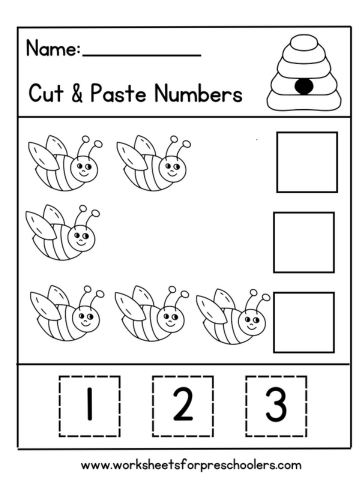 Bees and Beehive Worsheet
