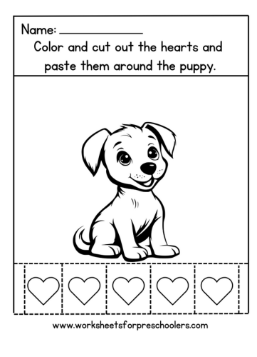 Valentine Day Worksheet