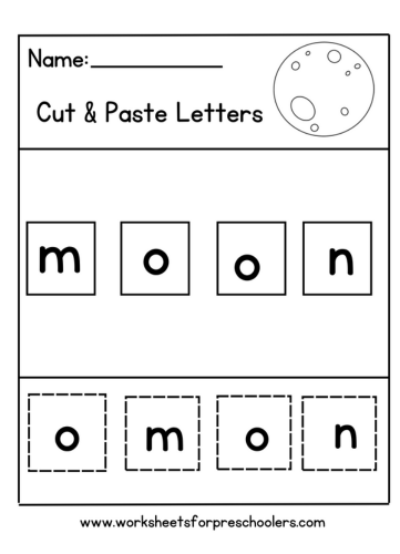 Cut and Paste Letters