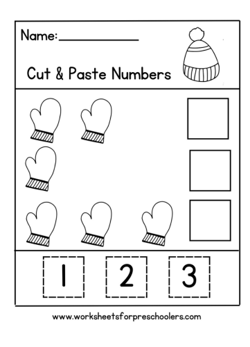 Winter Activity Sheet