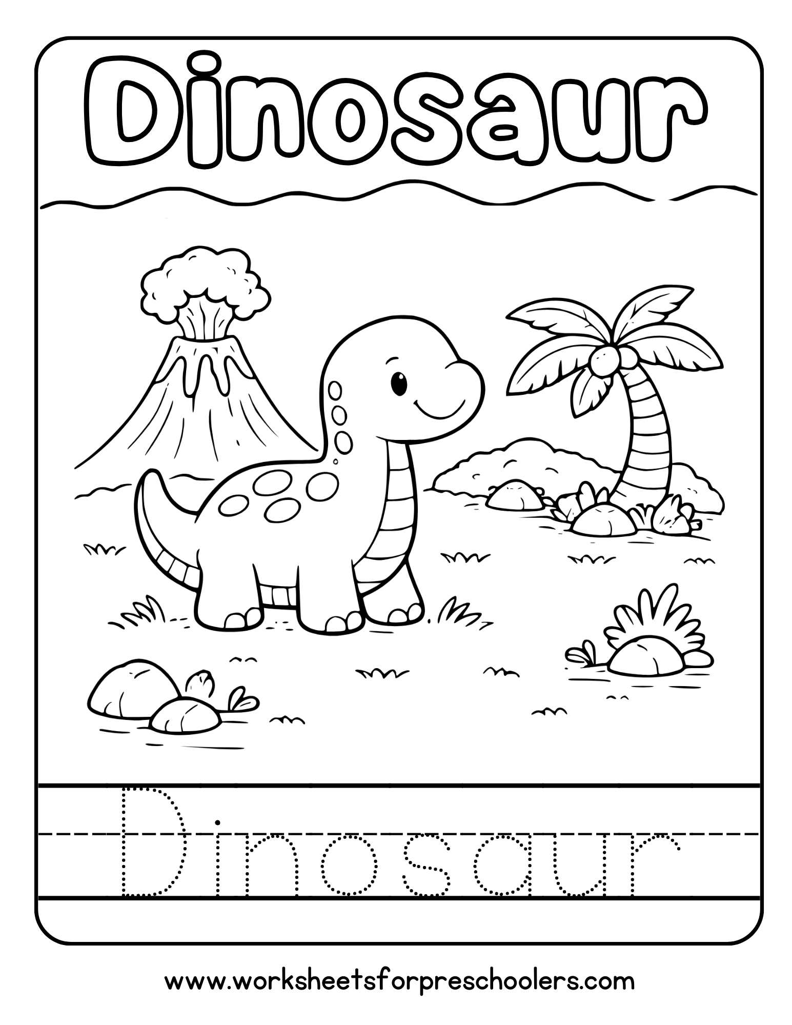 Dinosaur Trace and Color