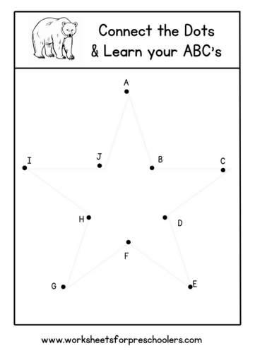 Connect the Dots Star