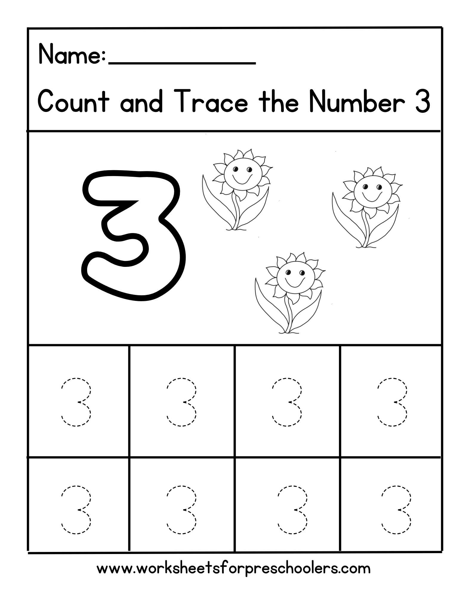 Preschool Fall Theme Math Worksheet Number 3