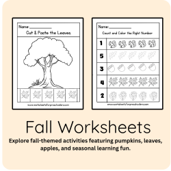 Fall Worksheets