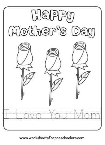 Mother's Day Worksheet