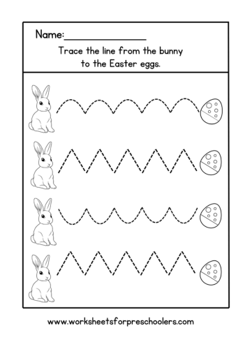 Line Tracing Worksheet