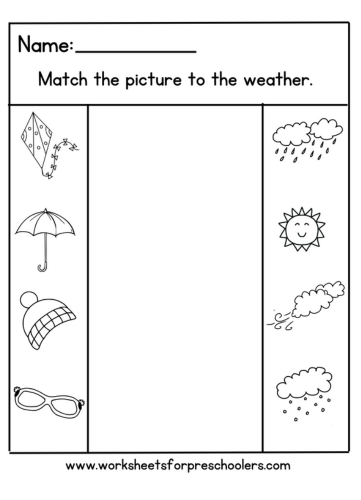 Weather  Worksheet