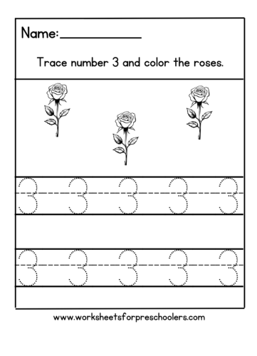R for Rose  Activity Sheet