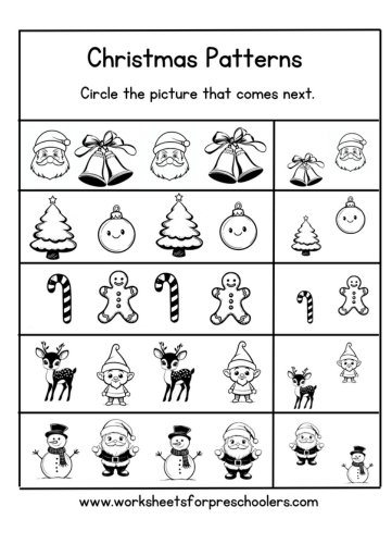 Christmas Pattern Completion