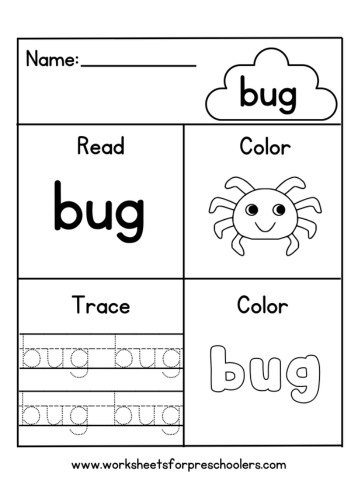 Letter B Worksheet