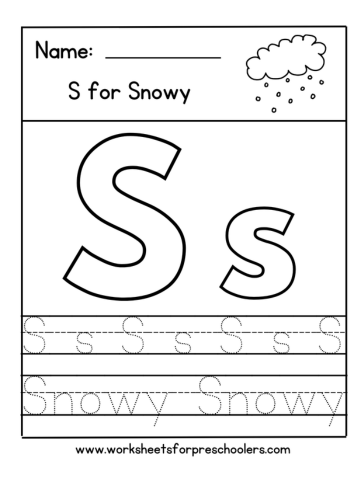 S for Snowy