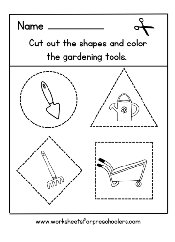 Shapes Activity Sheet