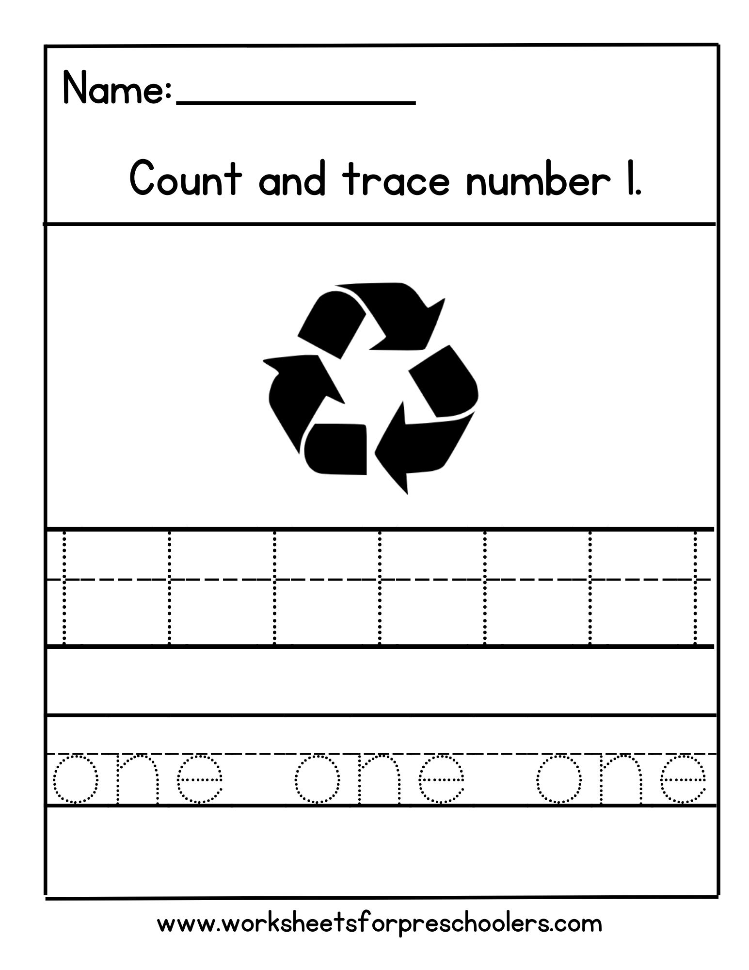 Earth Day Number 1 Math Worksheet Earth Day Number 1 Math Worksheet
