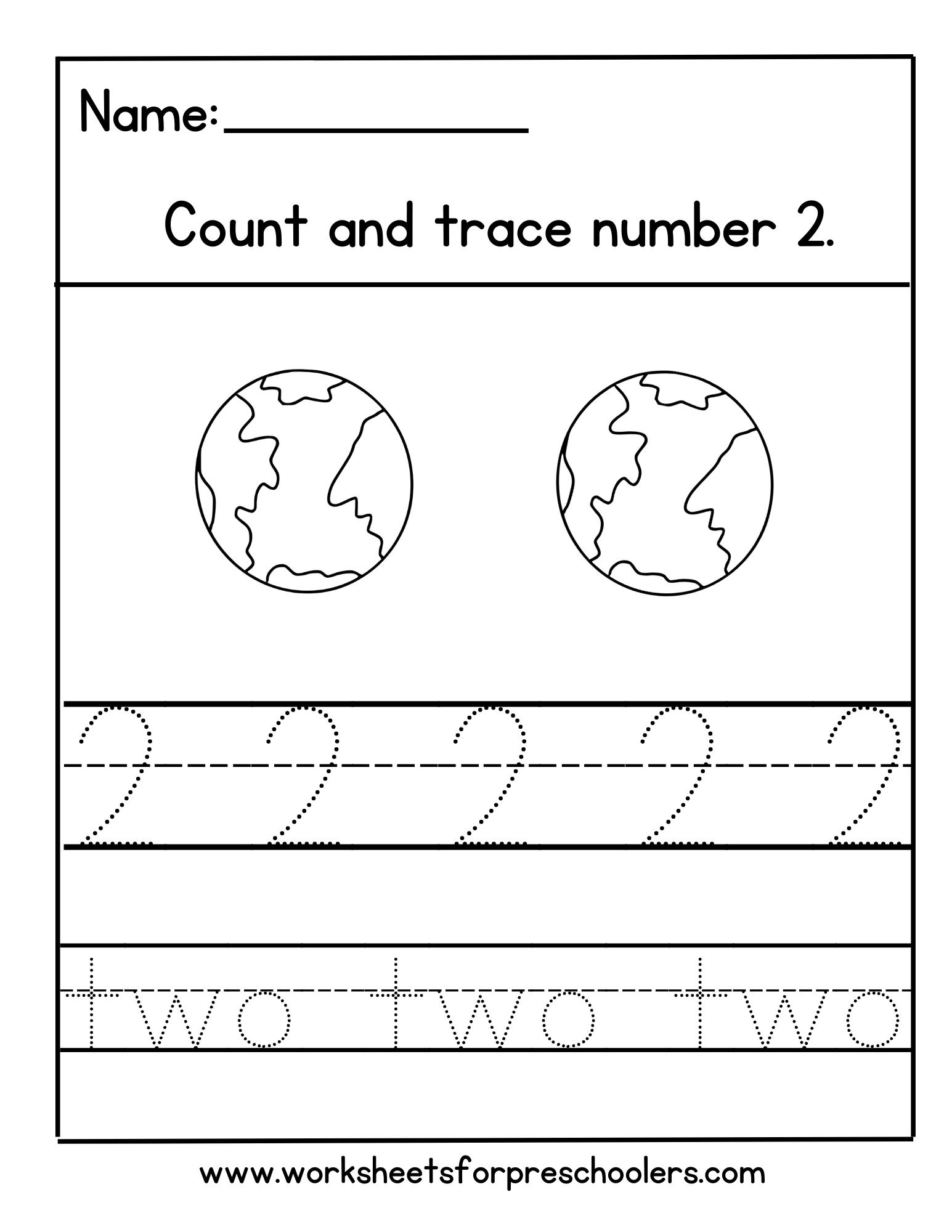 Earth Day Number 2 Math Worksheet Earth Day Number 2 Math Worksheet